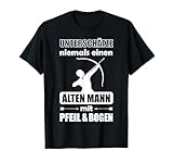 Lustiges Papa Opa Bogen Schießen Geschenk