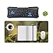 Ant Carrying Food Desk Mat Non-Slip Laptop Writing Pad Large Keyboard Mousepad with Rubber Base 23.6