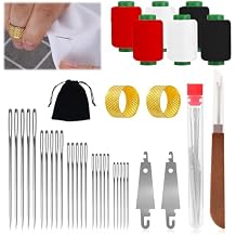 37PCS Sewing Tool Set, 37Pcs Needles Thread Hand Repair Tools, Portable DIY Hand Made Craft Set for Beginners Professional DIY Lovers