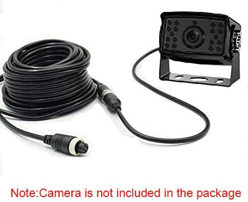 Miniatura 6 de Cable de extensión de aviación de 4 pines para cámara de respaldo con cable/cámara de visión trasera CCTV, camión, remolque, autocaravana, autobús,