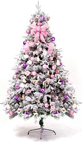 クリスマスツリー ピンク系 ツリー Ledイルミネーションライト オーナメント付き セット クリスマスグッズ クリスマスプレゼント 150cm クリスマスツリー おもちゃ Amazon