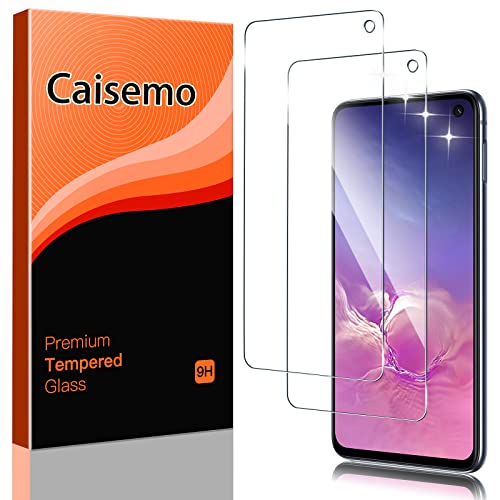 Caisemo 2 Pack For Samsung Galaxy S10e 5.8'' (Not for Samsung S10, S10 Plus) Tempered Glass Screen Protector,9H Hardness, Anti Scartch,Soft Touch