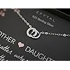 EFYTAL-Mom-Gifts-925-Sterling-Silver-Small-CZ-Interlocking-Circles-Necklace-for-Mother-Daughter-Necklaces-for-Women-Best-Birthday-Gift-Ideas-Pendant-Mothers-Jewelry-For-Her-Mothers-Day EFYTAL Sterling Silver Mother Daughter Necklace, Sentimental Jewelry Gifts for Mom and Daughter