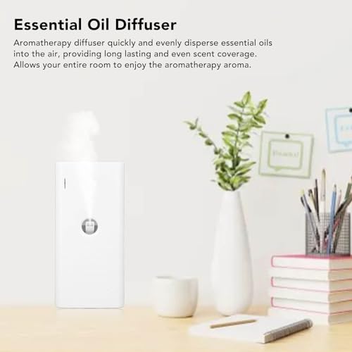 Difusor aromático eléctrico WiseZythum 150ml blanco miniatura 6