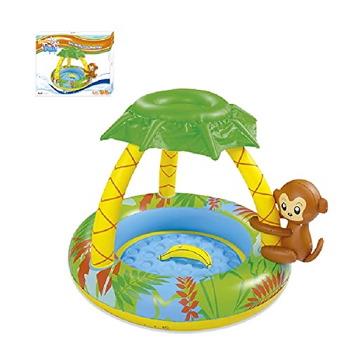 Piscina Inflável Infantil Macaquinho 53 Litros Wellmix