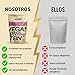 Imagen de GLORIOSO Proteina Vegana Isolate Sin Azucar Ni Lactosa con DigeZyme® Batido Bajo en Carbohidratos Sin Gluten Vegan Protein Powder con Mezcla a Base de Guisantes Arroz y Calabaza Sabor Vainilla 400g