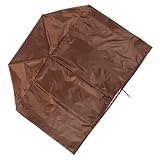 BESPORTBLE Cubierta De Polvo De Muebles Cubierta Protectora De Muebles Cubierta De La Parrilla Protector De Silla De Columpio Cubierta Aire Libre Cubrir Funda De Sofá Tela Oxford Coffee