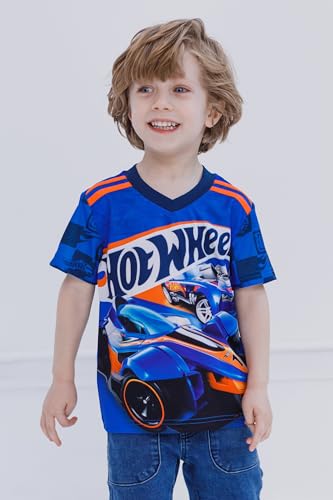 Hot Wheels 2 Pack Athletic T-Shirts Toddler to Big Kid3