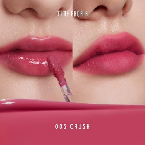 Altera Blurring Lip Tint 005 Crush, True Pink Glossy to Soft Matte Finish, Blur Lip Lines, Weightless No-Sticky Airy Velvet Texture, Vibrant Hydrating Long-Lasting Lip Stain - Image 3