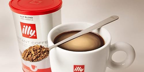 Illy Classico Instant Coffee Medium Roast Classic Roast With Notes Of Caramel Orange Blossom And Jasmine 100% Arabica Coffee No Preservatives, 3.3 Ounce Can (Pack Of 1) #TOP2