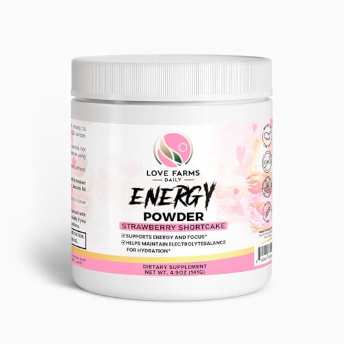 Strawberry Shortcake Energy Powder – Sugar-Free, Balanced Energy Boost