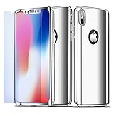 COMPATIBILIDAD | El estuche es compatible con el Apple iPhone X / Apple iPhone Xs. El volumen de suministro solo incluye el estuche con la vidrio protector. Smartphone y otros accesorios no están incluidos.