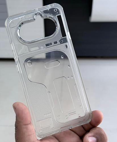 Image of NIUKIN Transparent Slim-Fit Soft Back Case for Nothing Phone 4a 5G | 360 Degree Protection | Silicon Shockproof Cover