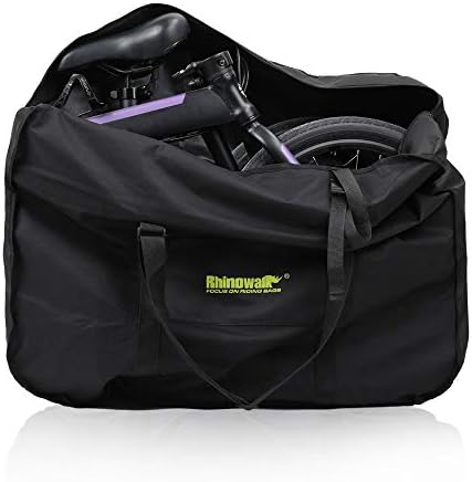 Pinprin Folding Bike Carry Bag 20 Inch Travel Bicycle Storage Bag Transport Case for for Mountain Bike
