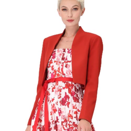 Veste Courte boléro fluide ajustée pour sublimer votre silhouette