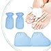 Paraffin Wax Bath Terry Cloth Gloves & Foot Liners, Paraffin Wax Machine Heated SPA Mittens Foot Liners, Thick Heat Hand Feet Treatment Insulated Mitt Spa Feet Cover Great for Men Women (Blue)