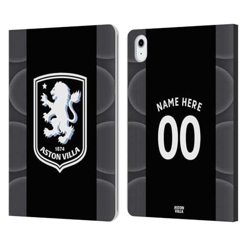 Étui en cuir iPad Air 11 Aston Villa finitions premium Head Case Designs Away 2025/26