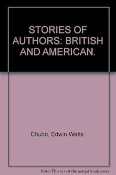 Hardcover Stories of authors, British and American Book