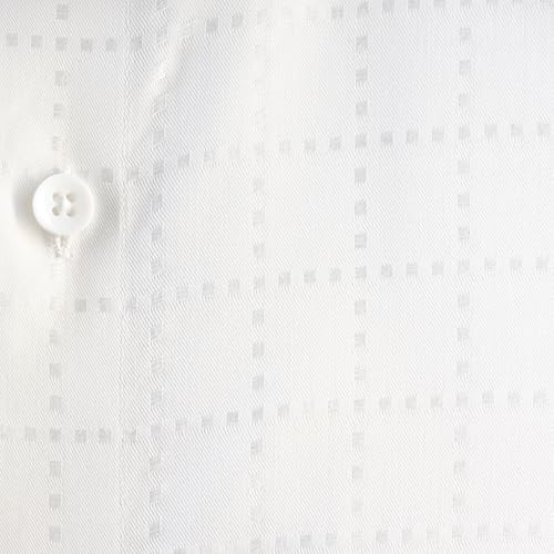 Image of 7-DAYS Men's Premium Formal Shirts - Regular Fit, Full Sleeve, 100% Pure Cotton, Self-Design, with Pocket - Stylish Office Shirts for Men