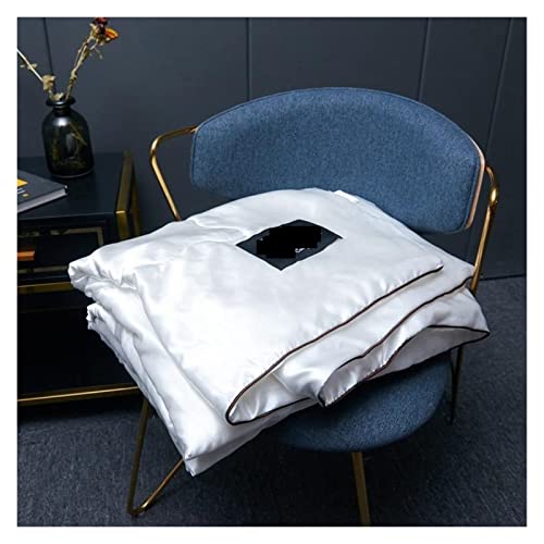 Manta Fria de Seda 200x230cm Blanca