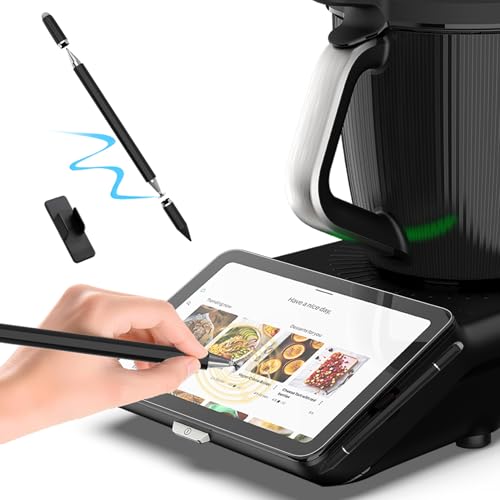 Lápiz Táctil para Thermomix TM7, Lápiz para Tableta 3 en 1 con Soporte, Magnético para Thermomix TM7/TM6/TM5, Accesorio para TM7 para un Manejo Sencillo de las Pantallas de los Robots de Cocina