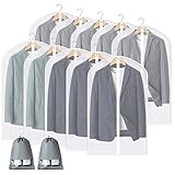 Our #5 Pick is the Perber Lightweight Hanging Garment Bag and Jacket Cover