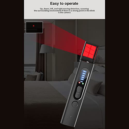 Wireless Camera Detector, Portable RF Signal Detector, 5 Levels Sensitivity Pen Shape Mini Camera Bug Finder for GPS Tracking Device - Image 4
