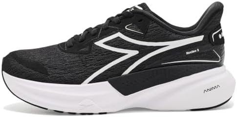 Diadora Women's, Nucleo 2, Black/White, 7.5 Medium - 4