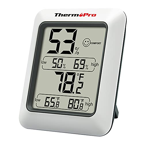 ThermoPro TP50 Digital Hygrometer main view