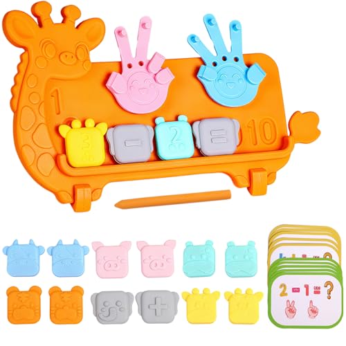 DOCEPERT Preschool Learning Toys,Montessori Educational Math Manipulatives Toys for Toddlers