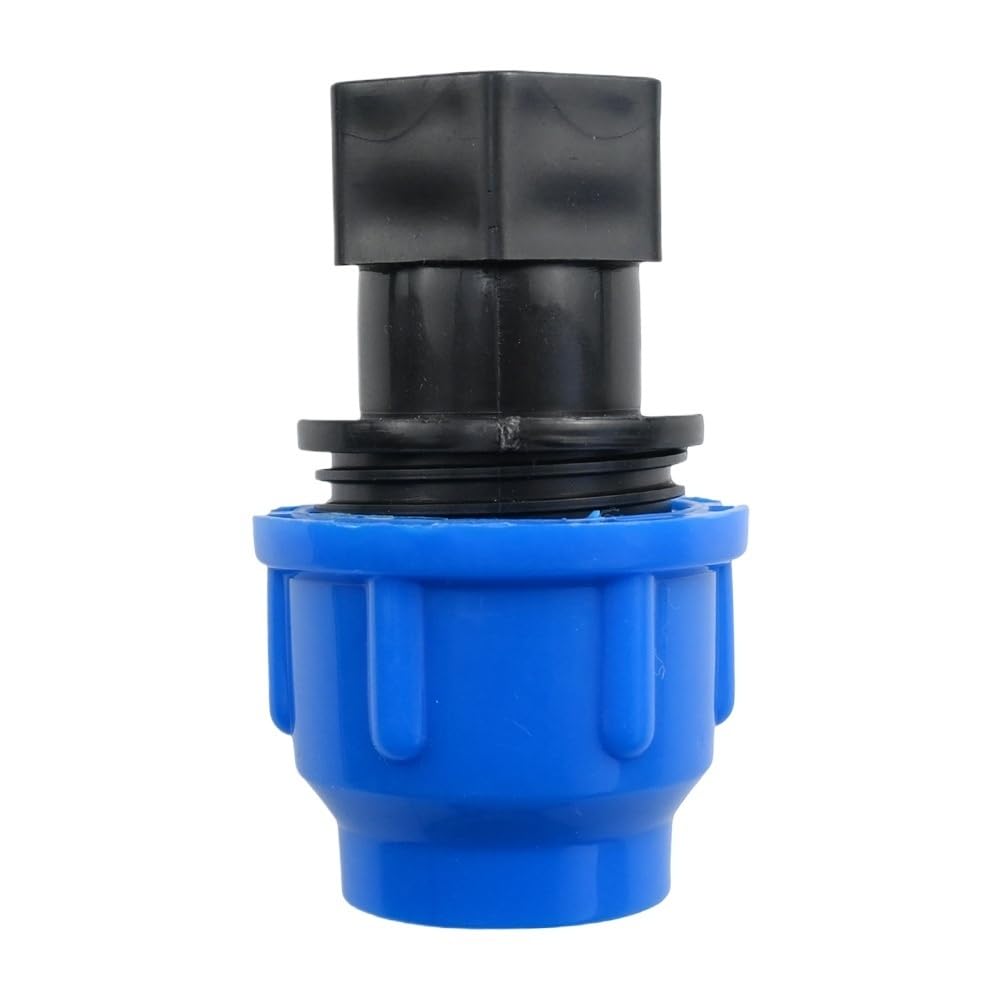 1 conector de tubo de ajuste rápido de polietileno SMA*/rt Acoplador en T de 20 mm, 25 mm, 32 mm (rosca hembra, 32 mm)