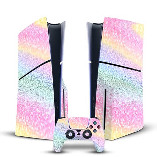 Autocollant licorne PS5 Slim Disc pour personnaliser votre espace gaming