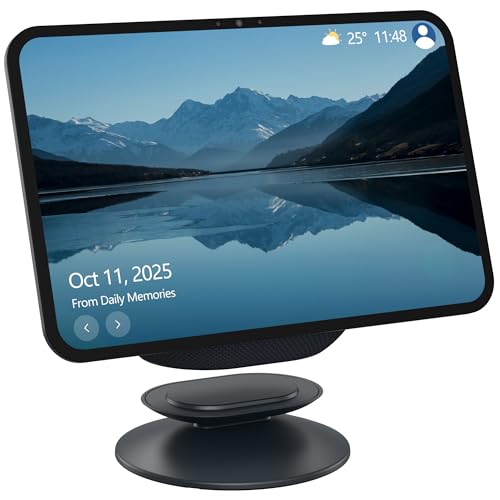 HomeMount Show 11 Stand Swivel Adjustable Stand for Show 8 2025 Release Tilt 18 Degrees Forward & Backward Magnetic Non-Slip Bottom Adjustable iPhone 12 & Show 8/11 Accessories (Graphite Grey)