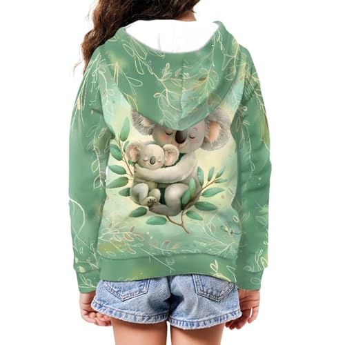 Image of Unisex Zipper Sweatshirt Boys Girls Hooded with 2 Pocket Pullover Hoodies for 6-16Y Kids