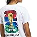 adidas Women's World Cup 26 Official Match Ball Graphic T-Shirt, White, Small