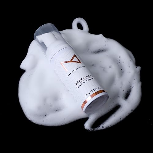 M Brow & Lash Foam Cleanser, Permanent Makeup, 60mL - Imagem 3