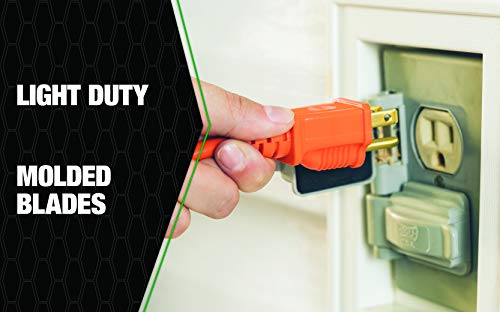 Woods 23098803 02309 16/3 Vinyl Outdoor Heavy Duty Extension Cord, Waterproof Flexible Vinyl Jacket, 16 Gauge, 3- Pronged, 100-Feet, Orange #TOP4