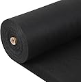Garvee Geotextile Landscape, 6 ft x 50 ft & 6 oz Geotextile Fabric, PP Drainage 350N Tensile Strength & 440N Load Capacity, for Driveway & Road Stabilizationr, Erosion Control, French Drains
