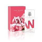 Ted Baker W EDT, Gentle and Sophisticated Fragrance, Fig Leaf, White Peony and African Violet Top Notes with Pink Orchid, Cassis and Raspberry Middle Notes, 2.54 fl oz