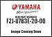 Yamaha F2J-U783E-20-00 Fuel Filler Assembly; F2JU783E2000 Made by Yamaha