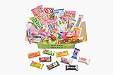 40 Japanese Snacks and Sweets Box 30 Japanese Candy and 10 Japanese chocolate assortment