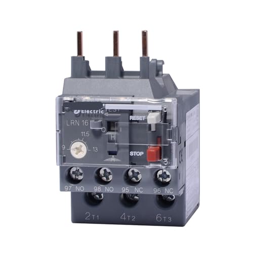 Relé de sobrecarga térmica LRN16N para proteger motores con contactor LC1N de 9-13A