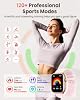 Smart Watch for Women Men Fitness: Smart Watch ,Fitness Tracker, 2 Bands | 120+Sport Mode/30 Day+Battery Life/SpO2 Sleep Heart Rate Monitor/IP68/Compatiblefor iPhone&Android/Bluetooth Make/Answer Call 6