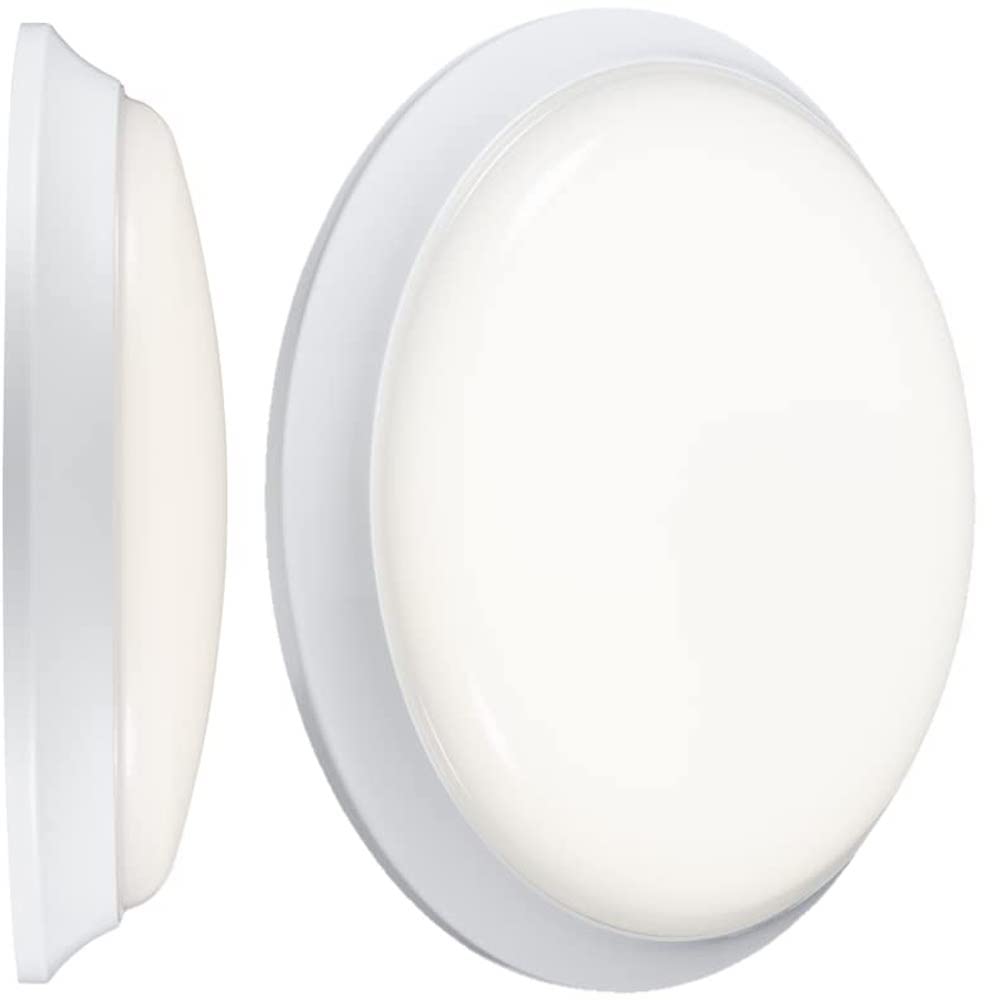 Knightsbridge White Bulkhead, Polycarbonate,