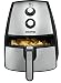 Gourmia GAF560 5 Quart Air Fryer | Oil-Free Healthy Cooking | Adjustable Time and Temperature Dials | Removable Dishwasher-Safe Crisper Tray | Free Recipe Book Included