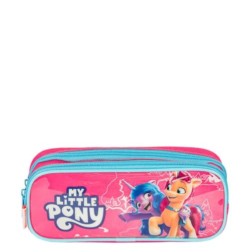 Estojo 2 Compartimentos My Little Pony Heart - Colorido
