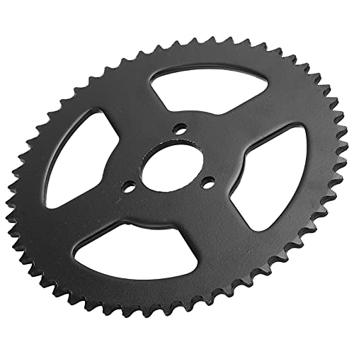 VBESTLIFE T8F 54 Zähne Stahlkettenrad, Langlebiges Innenloch 26mm Kettenblatt Kettenrad Harte Kurbelgarnitur Geeignet für Mini Motorrad ATV Kart