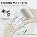 ZOCOVIN 2Pack Magnetic Braided Nylon Band Compatible With Garmin Vivoactive 5/Vivoactive 6/Vivoactive 3 Watch Bands, Stretchy Strap Replacement for Garmin Venu/Venu Sq/Forerunner 55/165/245/645