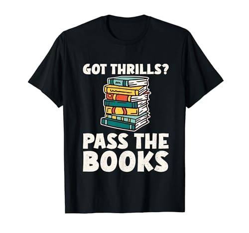 Got Thrills passano il Thriller dei libri Maglietta