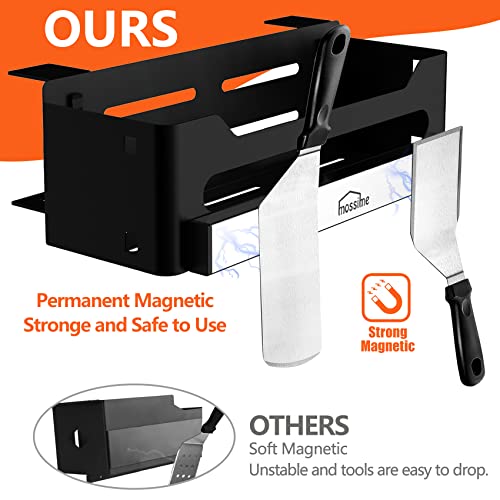 Griddle-Caddy-for-Blackstone-2836-GriddlesPrep-Cart-Grill-Accessories-Space-Saving-for-Blackstone-BBQ-Accessories-Storage-Box-with-Magnetic-Tool-Holder-Paper-Towel-Holder